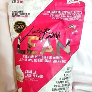 Lady Boss Lean Vanilla Cake protien shake